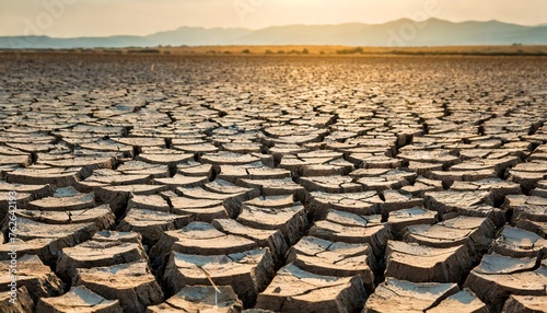 dry and cracked earth extreme shortage of water climate change and water crisis