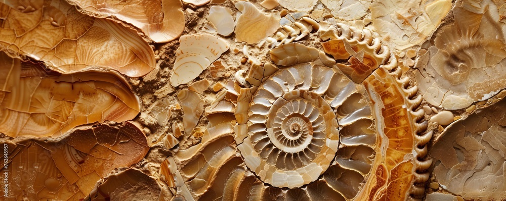 fossils shells background. fossils shells background.