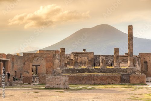 Ancient ruins of Pompeii, Italy