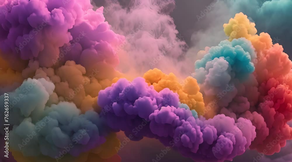 abstract rainbow smoke abstract rainbow smoke