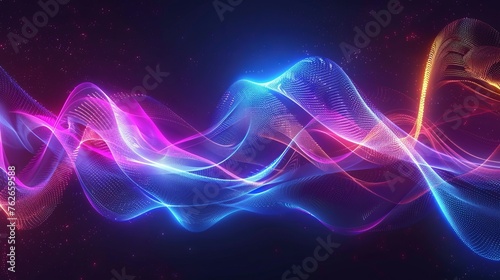 cosmic energy wave background abstraction.