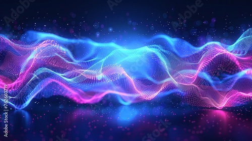 cosmic energy wave background abstraction.