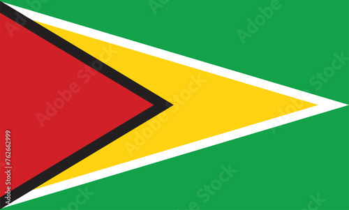 Flag of Guyana vector illustration Free Download Flag of Guyana vector illustration - GFXLoad