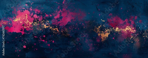 A colorful background with a blue line in the middle