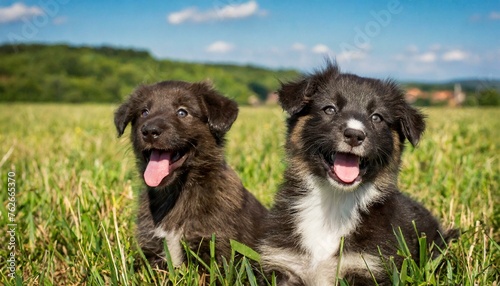 Happy puppy dogs 