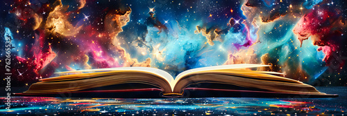 Mystical Journey Begins with an Open Book, The Gateway to Worlds Unseen