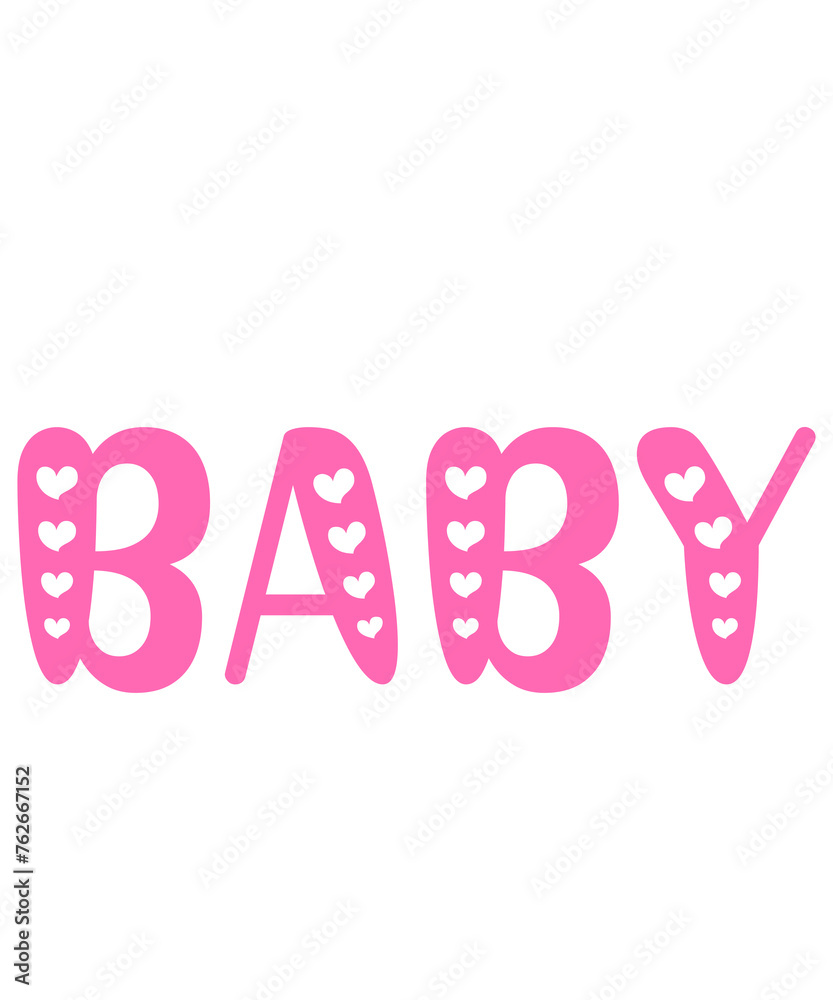 Baby typography design on plain white transparent isolated background for card, shirt, hoodie, sweatshirt, apparel, tag, mug, icon, poster or badge Baby typography design on plain white transparent isolated background for card, shirt, hoodie, sweatshirt, apparel, tag, mug, icon, poster or badge