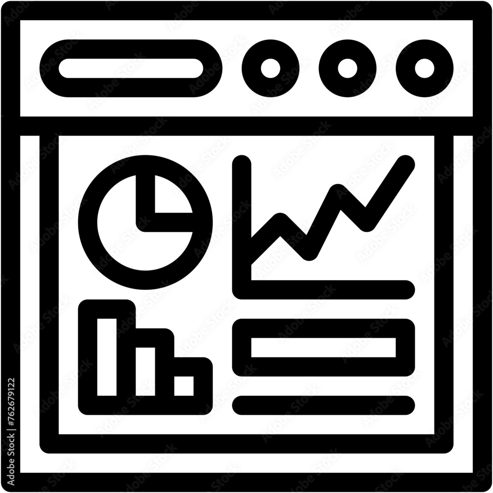Dashboard, Data Analytics, Data Analysis, Business And Finance, Statistics, Graph Icon Dashboard, Data Analytics, Data Analysis, Business And Finance, Statistics, Graph Icon