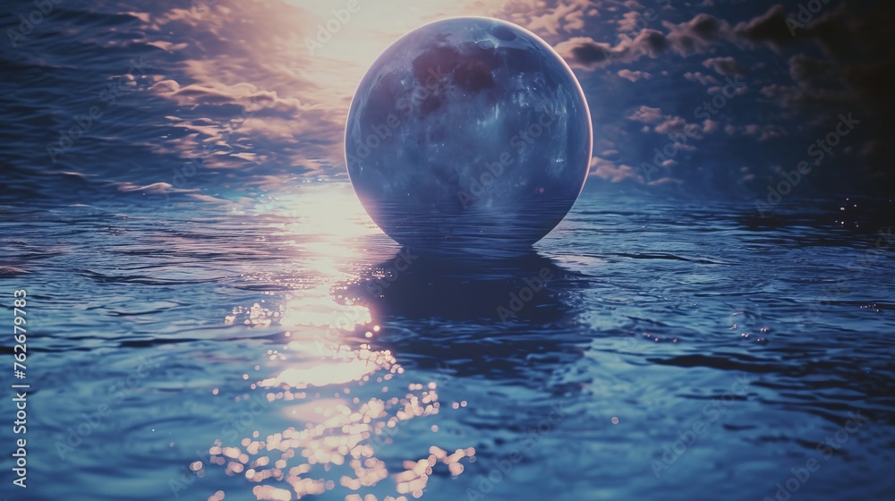 Celestial Reflection on Calm Water Celestial Reflection on Calm Water