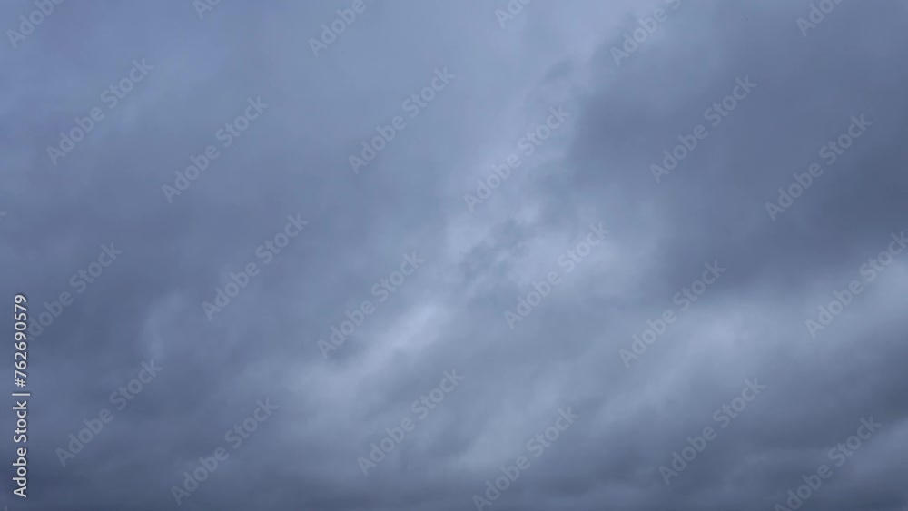 Dark sky with strange shapes in the afternoon