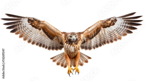 A majestic large bird of prey soars through the sky © Naqash