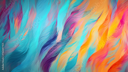 Abstract luxury geometric brush strokes in pastel colors