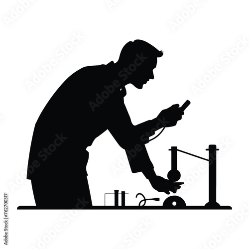 Environmental Scientist Silhouette