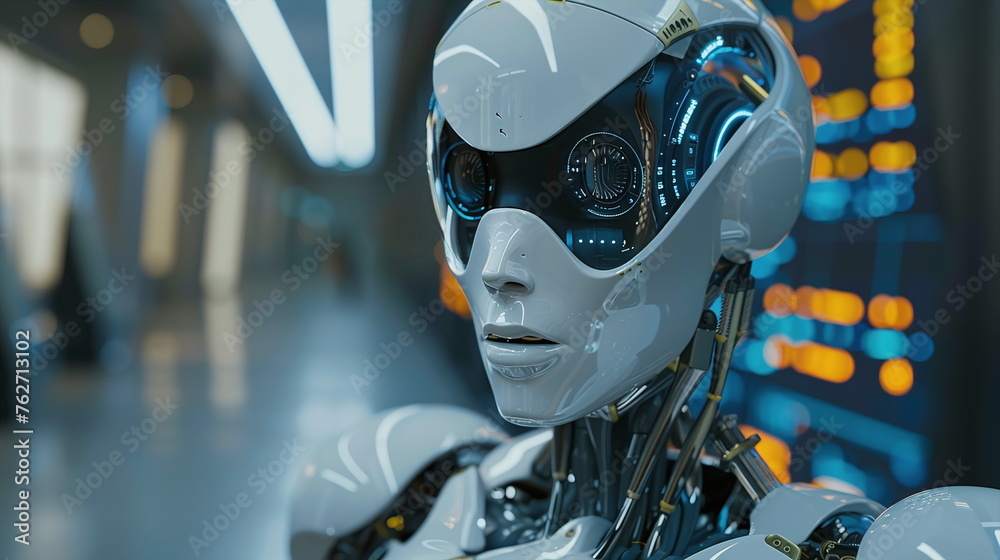 Cyborg as a symbol for artificial intelligence Cyborg as a symbol for artificial intelligence