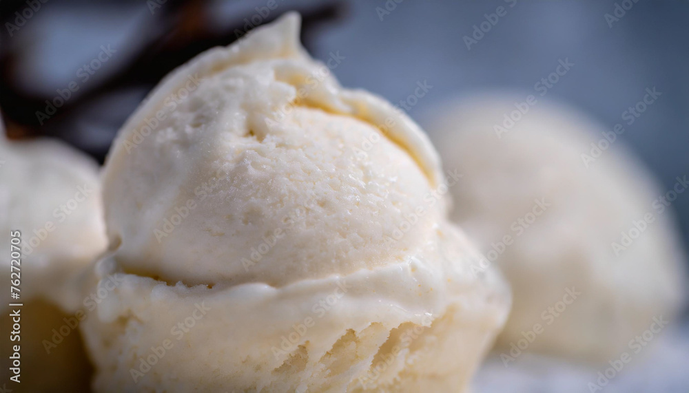 Food Photography - Vanilla Bean Ice Cream