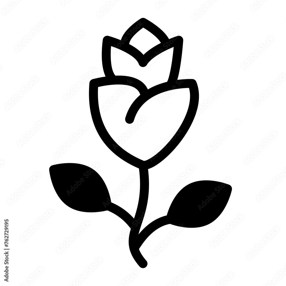 This is the Rose icon from the Love and Celebration icon collection with an mixed style This is the Rose icon from the Love and Celebration icon collection with an mixed style