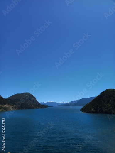 view from the lake