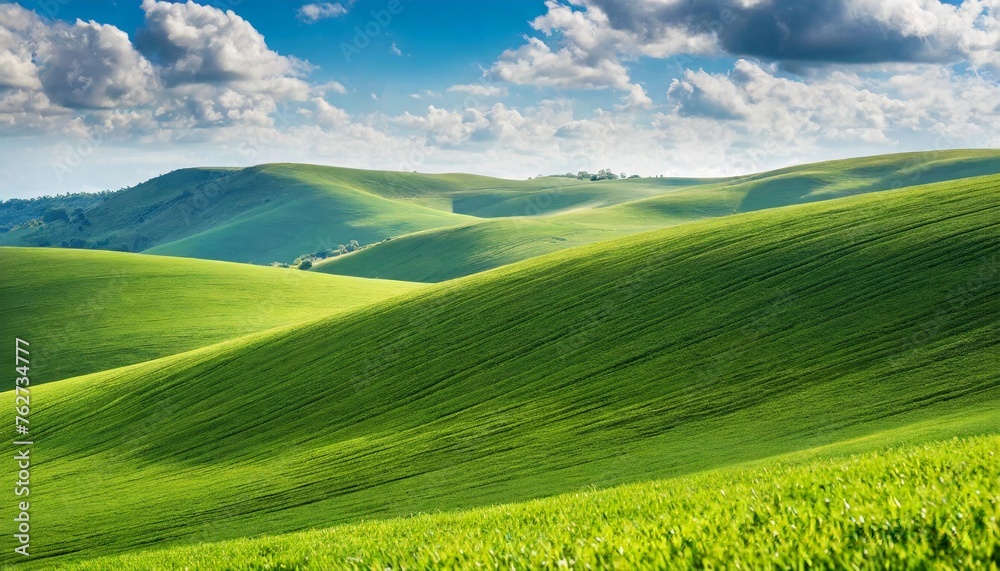 rolling green hills background