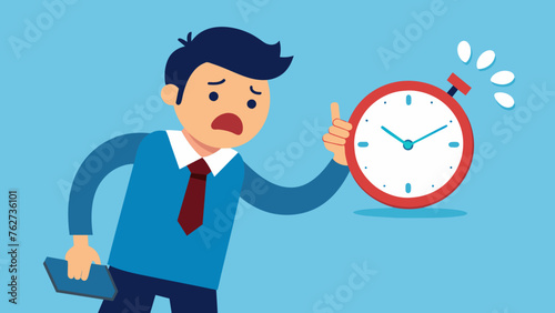 dissatisfied man vector illustration