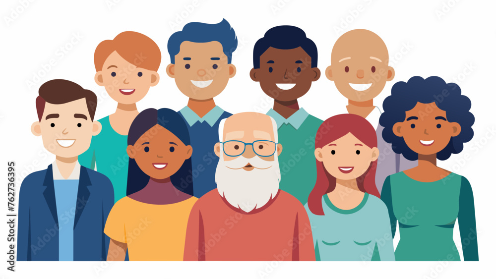 multicultural group vector illustration multicultural group vector illustration