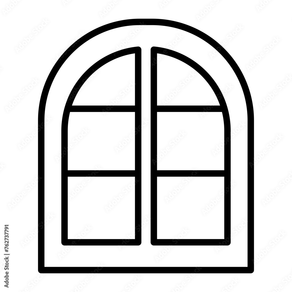 Window Line Icon Window Line Icon