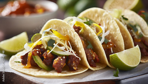 Food Photography - Spicy Beef Tacos