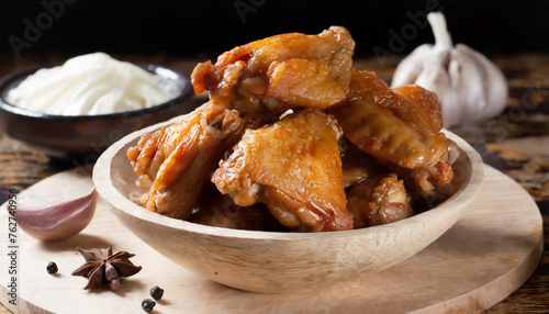 Food Photography - Spicy Chicken Wings