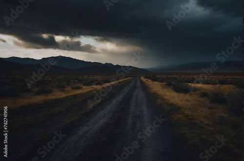 road in the desert