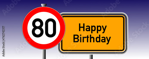 Happy Birthday 80