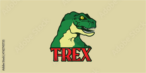 T REX STOCK ILLUSTRATION DESIGN ART