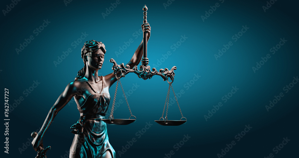 Obraz premium Legal Concept: Themis is Goddess of Justice and law