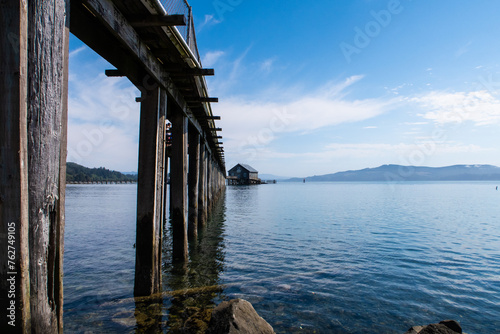 Wallpaper Mural bridge over the ocean Torontodigital.ca