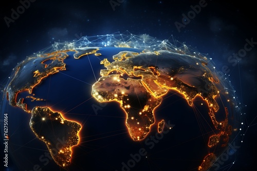 Earth glove under network