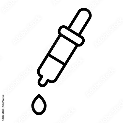 Eye Drops Line Icon