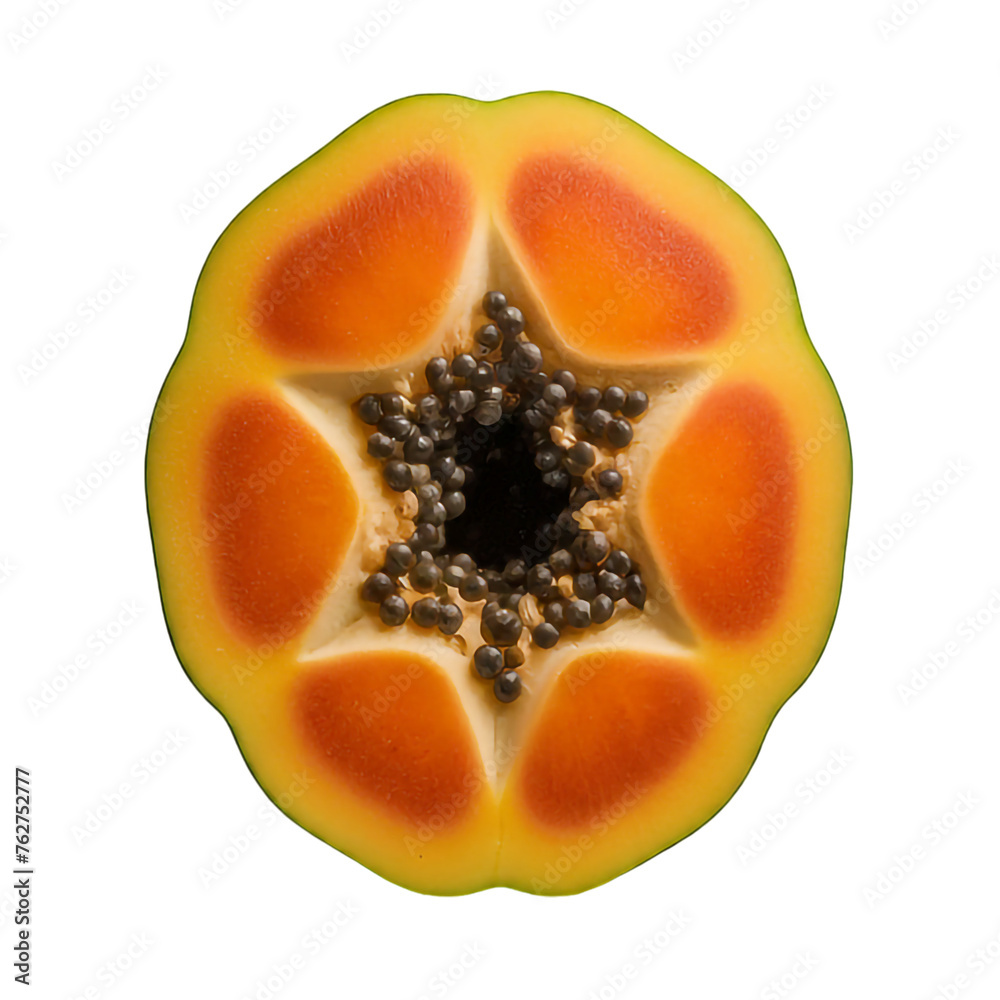 Fresh papaya fruit png isolated on transparent background Fresh papaya fruit png isolated on transparent background