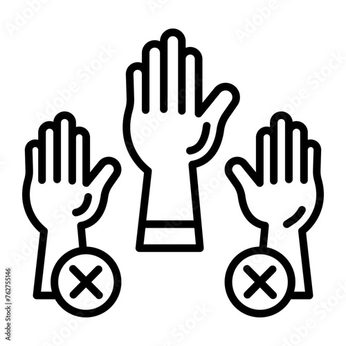 Absenteeism Line Icon