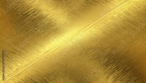 gold metal texture background golden shiny metallic plate textured flat surface with smooth light reflection