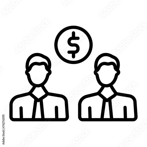Discussion Line Icon