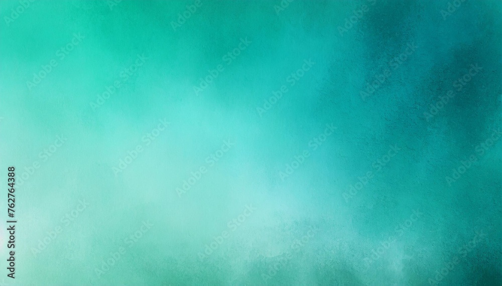 green turquoise teal blue abstract texture background color gradient colorful matte background with space for design toned canvas fabric web banner wide long panoramic website