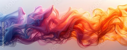 colorful wave background photo