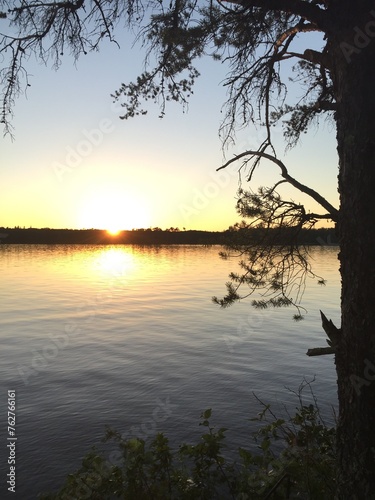 Camping Sunset