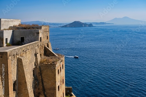 The Bourbon Prison of Terra Murata (Procida) is a place of extreme beauty built on the highest point of the island photo