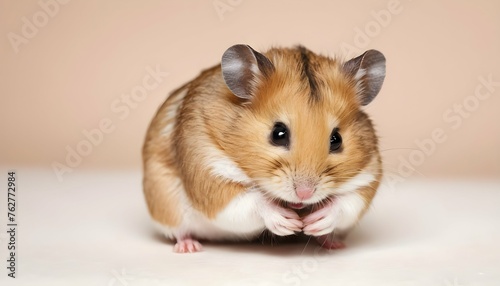 A Hamster Grooming Its Fur With Delicate Paws Upscaled 5