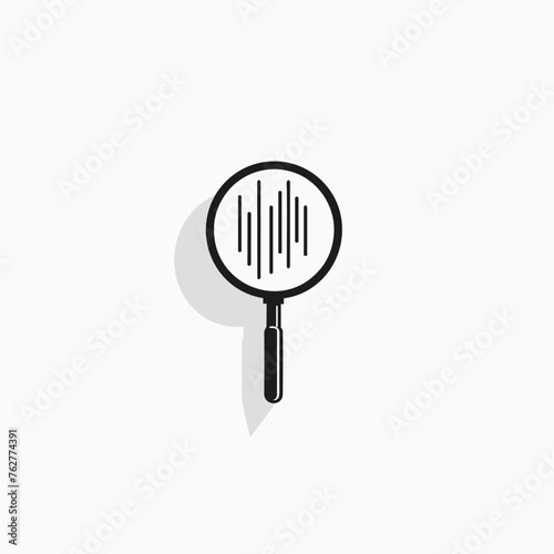 Modern logo concept design for fintech and digital finance technologies