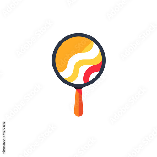 Modern logo concept design for fintech and digital finance technologies