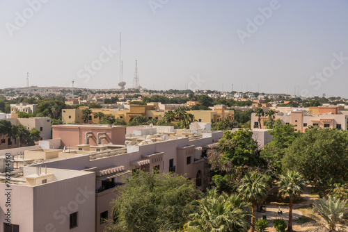 Canvas Print Jebel Ali hill in Dubai, United Arab Emirates.