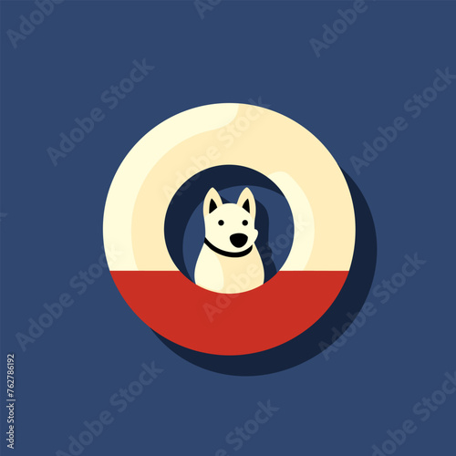 Pet Shop Vector Logo Illustration is a clean and professional logo template suitable for any business or personal identity related to animal lovers, pet shops, veterinary clinics, etc.