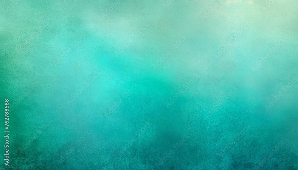 green turquoise teal blue abstract texture background color gradient colorful matte background with space for design toned canvas fabric web banner wide long panoramic website