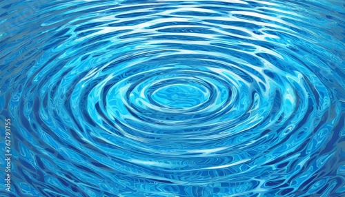 niebieski falistej wody tekstury tła