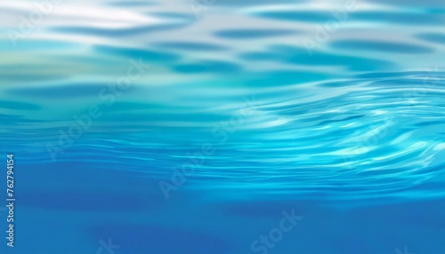 calm water underwater blurry texture blue background for copy space text lake ripples cartoon ocean wave illustration for pool swim party beach travel web mobile banner wavy graphic by vita © RichieS